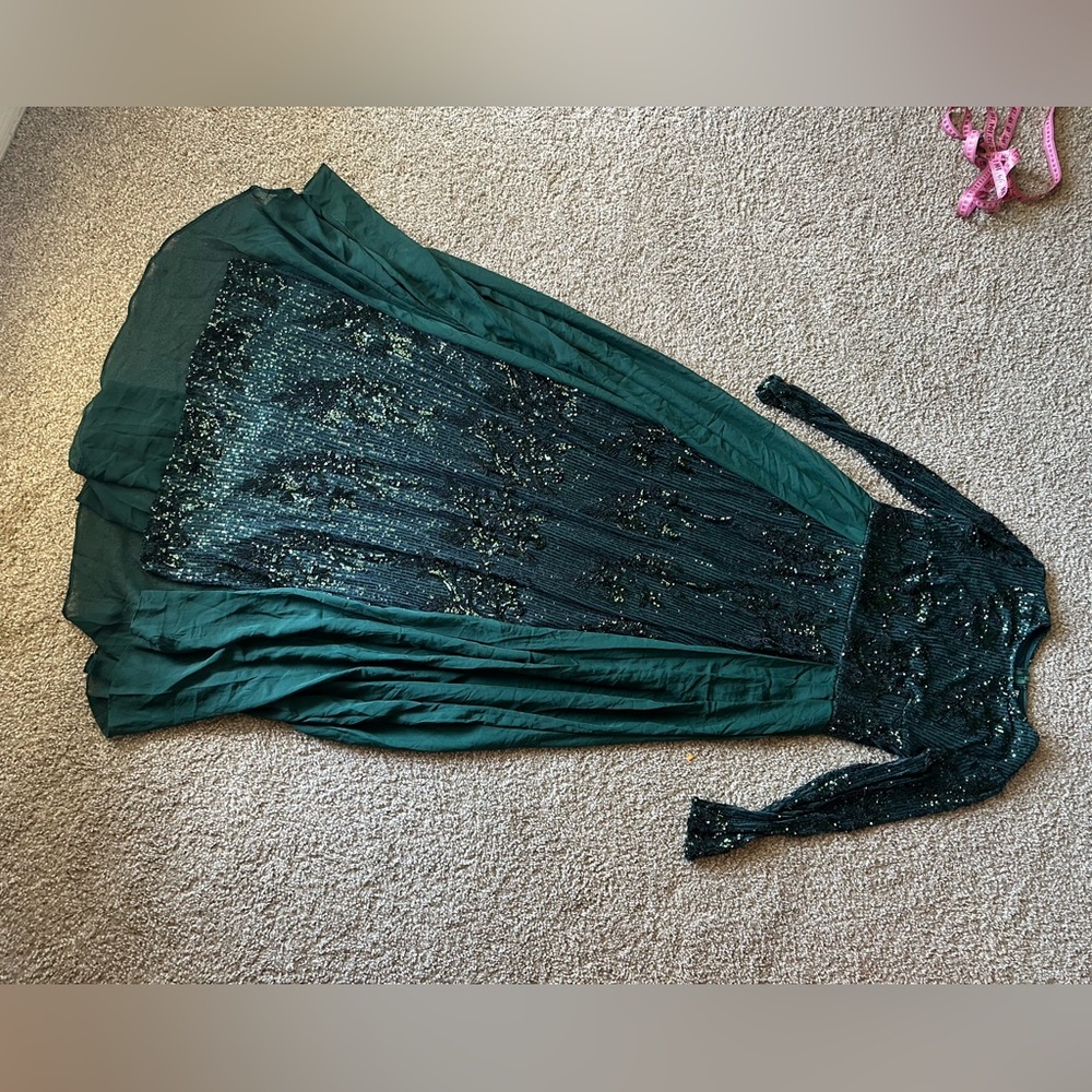Beautiful modest sequin dress